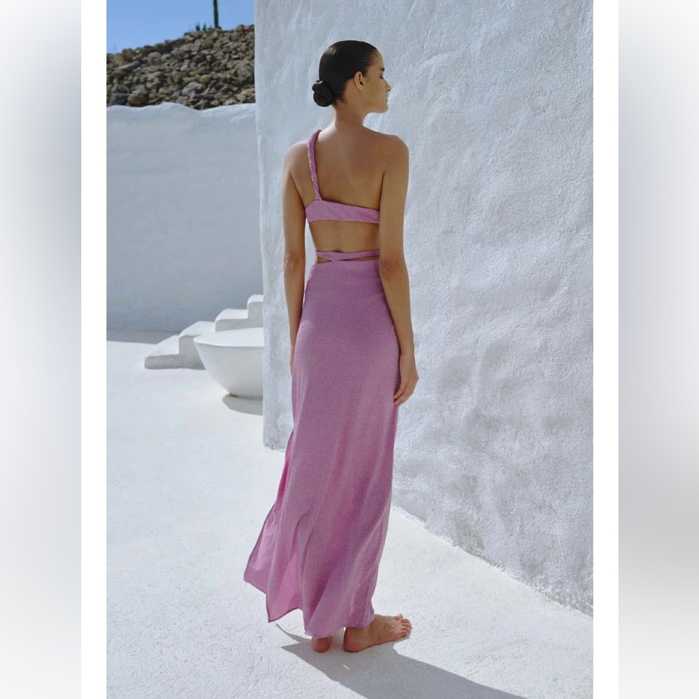 BAOBAB PINK LIRIO SHIMMERY LUADA DRESS - Picture 4 of 7